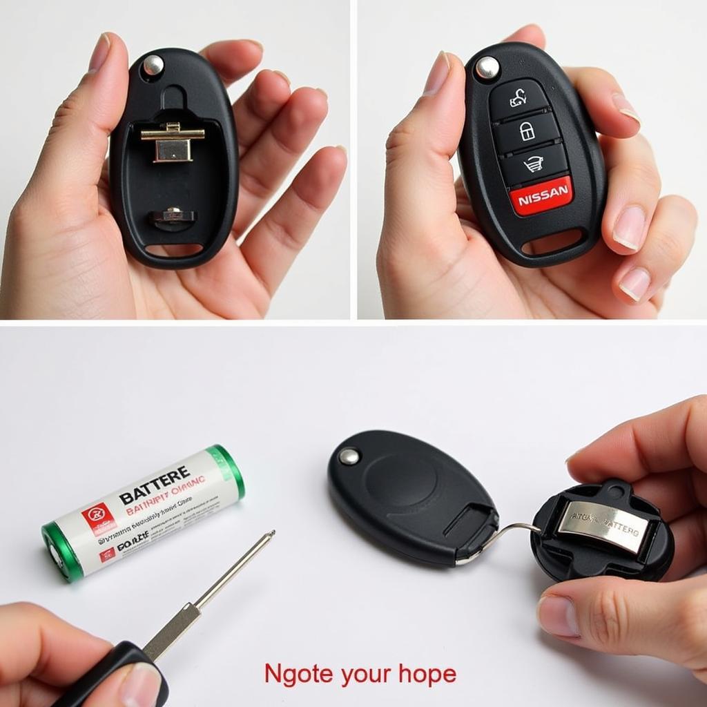 Replacing the Battery in a 2015 Nissan Leaf Key Fob