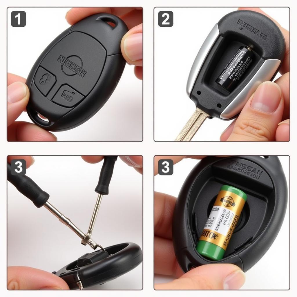 Replacing the Key Fob Battery in a 2015 Nissan Murano