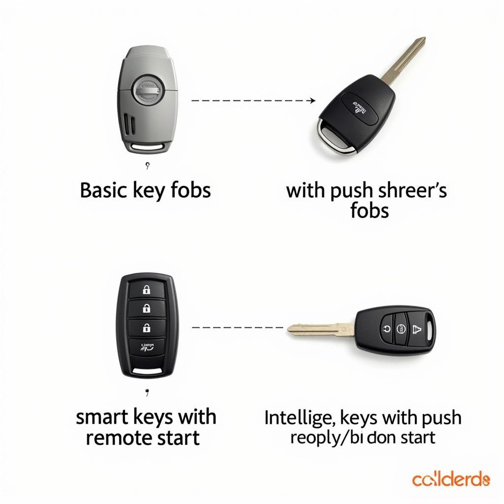 Different 2015 Nissan Pathfinder Key Fob Types