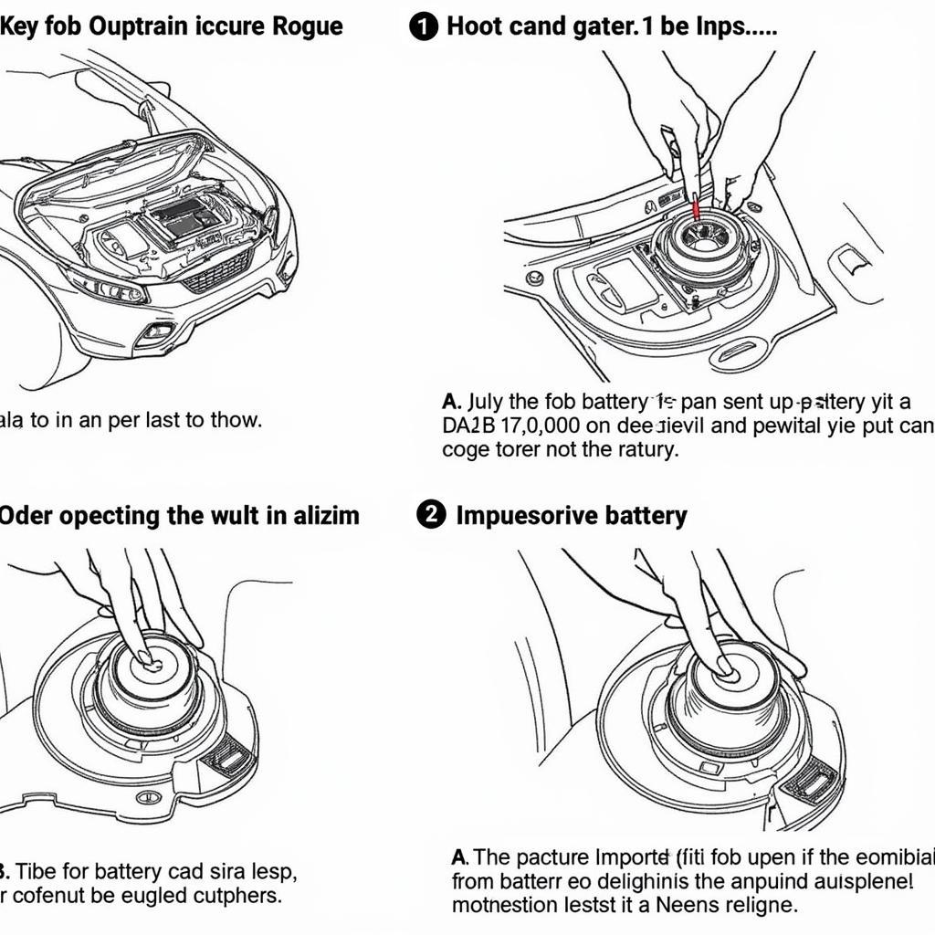 Replacing the Key Fob Battery in a 2015 Nissan Rogue