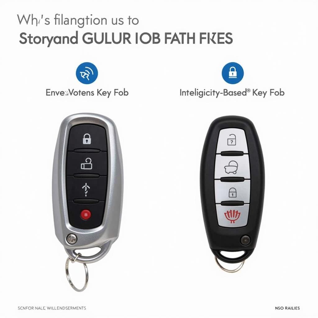 2015 Nissan Rogue Key Fob Types: Standard and Intelligent Key