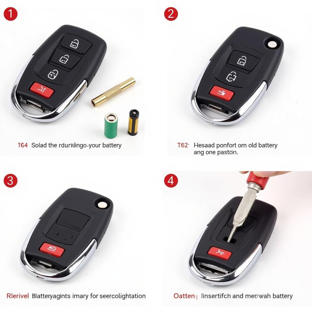 2015 Nissan Sentra Key Fob Battery Replacement Steps