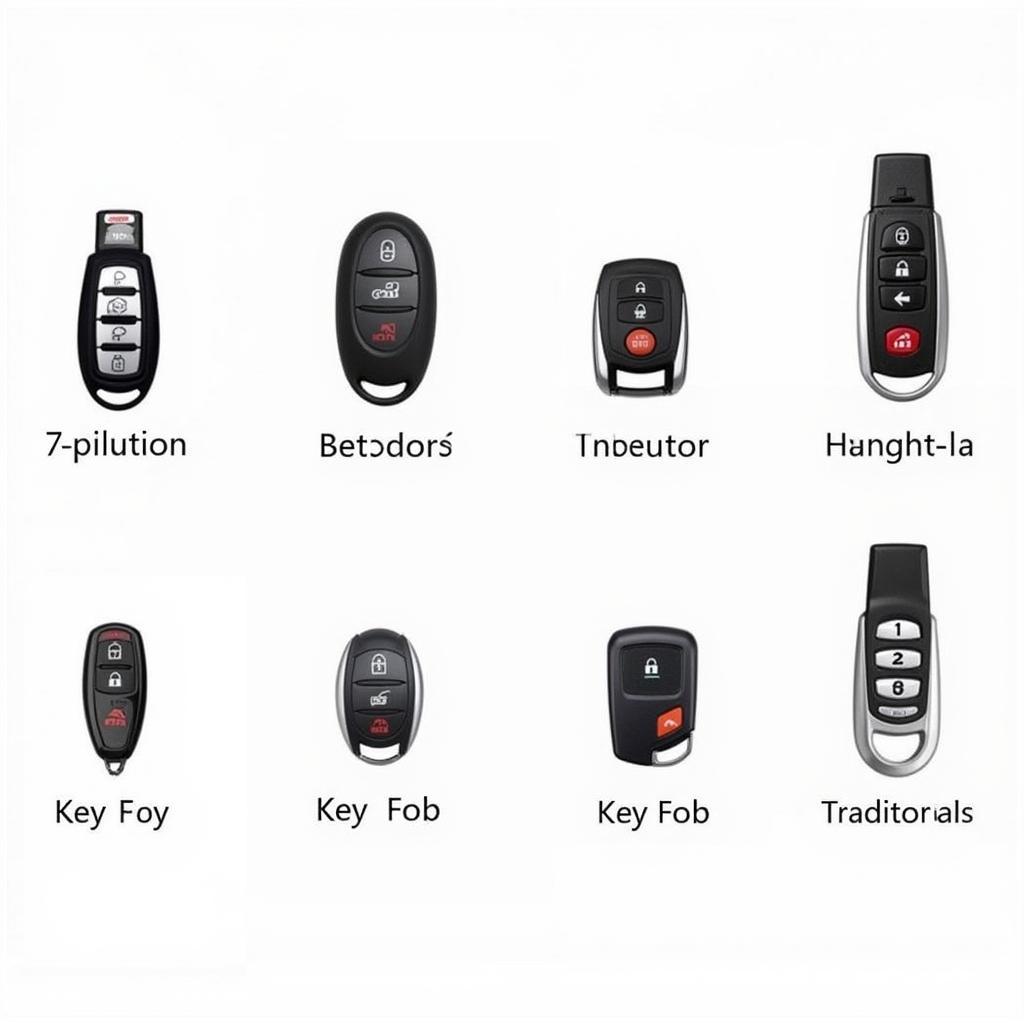 Different Types of 2015 Nissan Versa Note Key Fobs