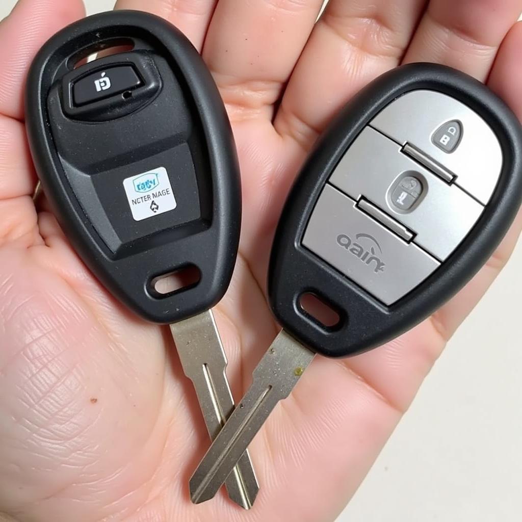 2015 Prius Key Fob Reassembled After Battery Replacement