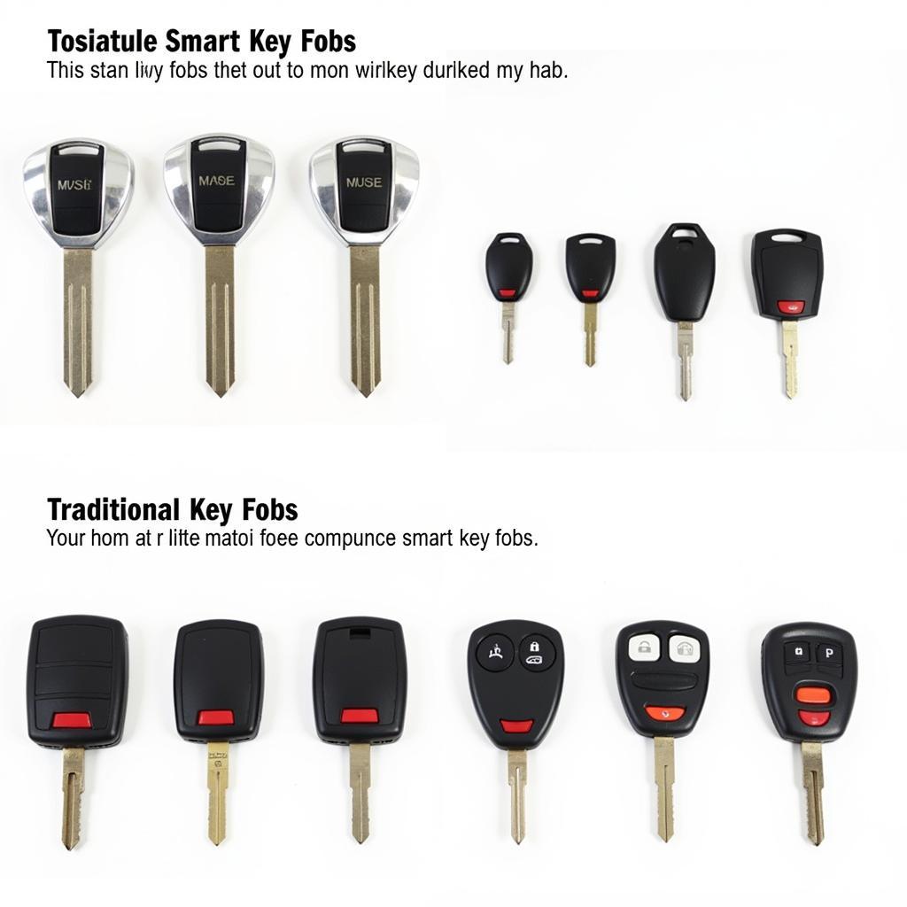 Different Types of 2015 Suburban Key Fobs