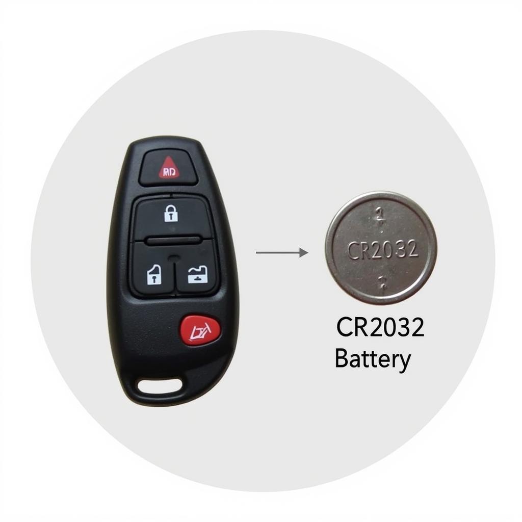 2015 Toyota Prius Key Fob Battery - CR2032