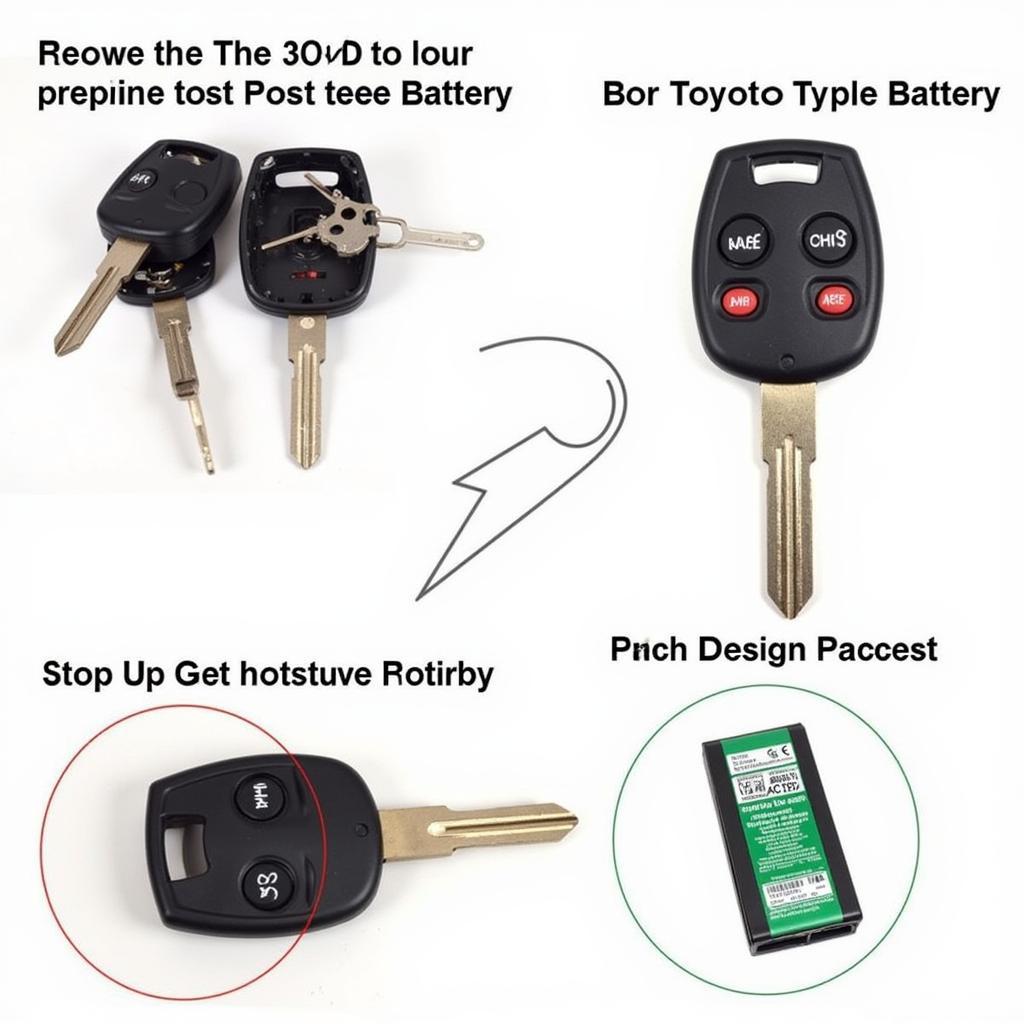 Replacing the Key Fob Battery in a 2015 Toyota RAV4