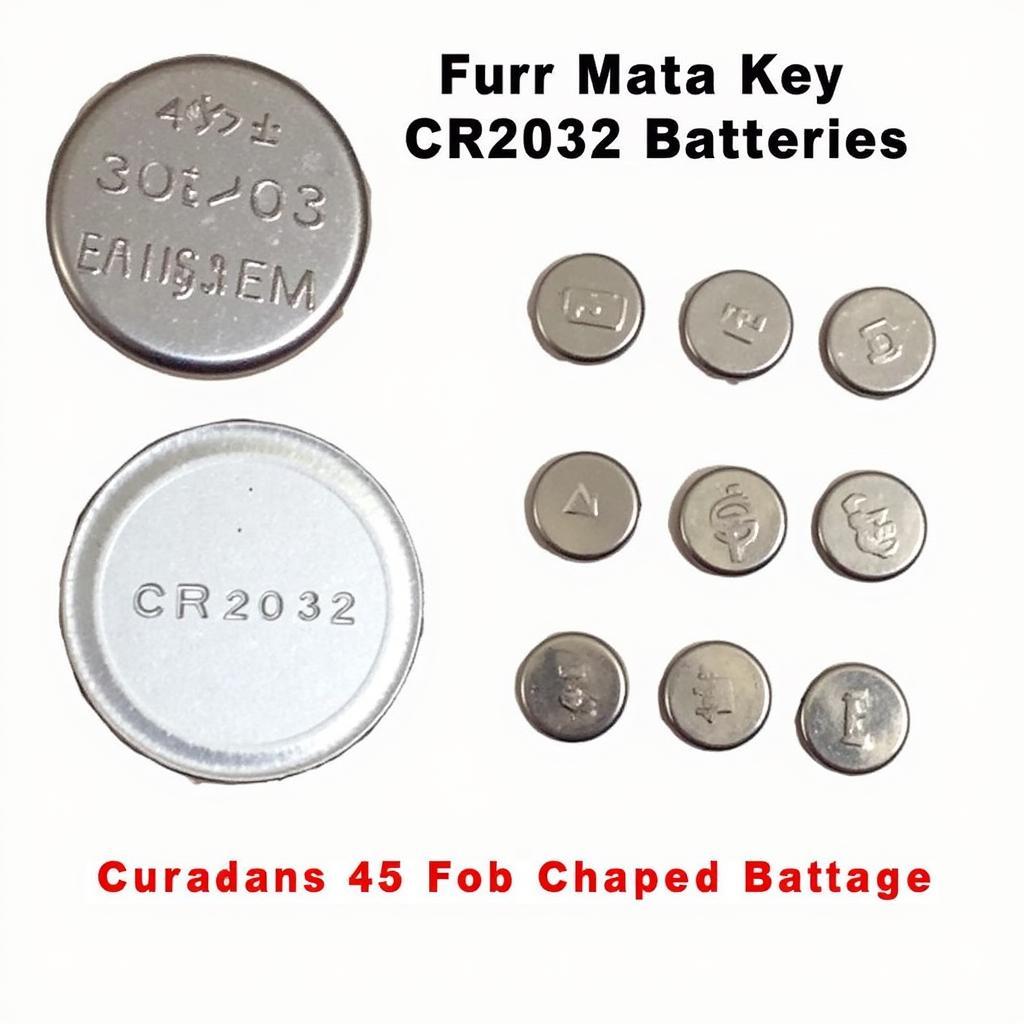 Different Types of Batteries for the 2016 Audi A5 Key Fob (including CR2032)