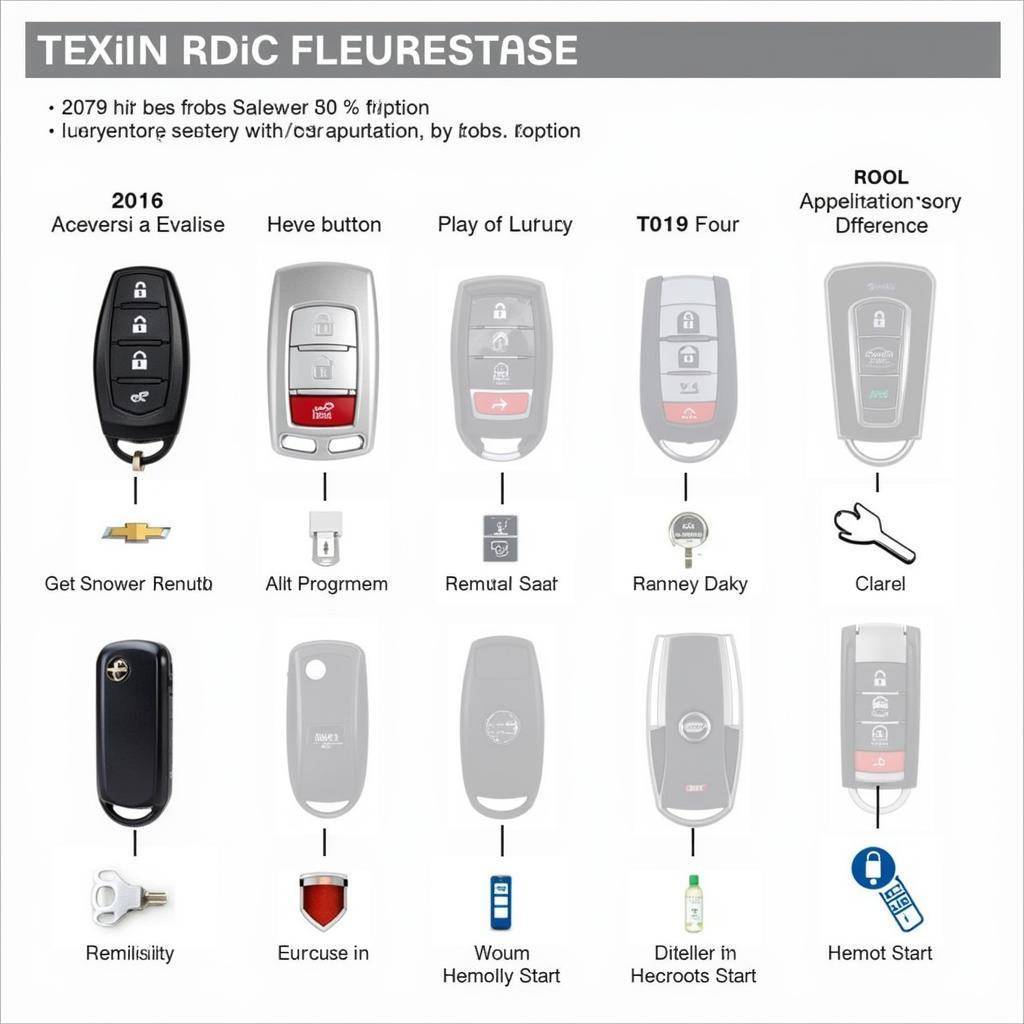 Different 2016 Chevy Malibu Key Fob Types