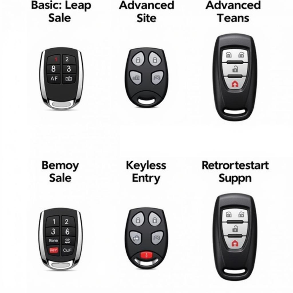 Different 2016 Chevy Malibu Key Fob Types