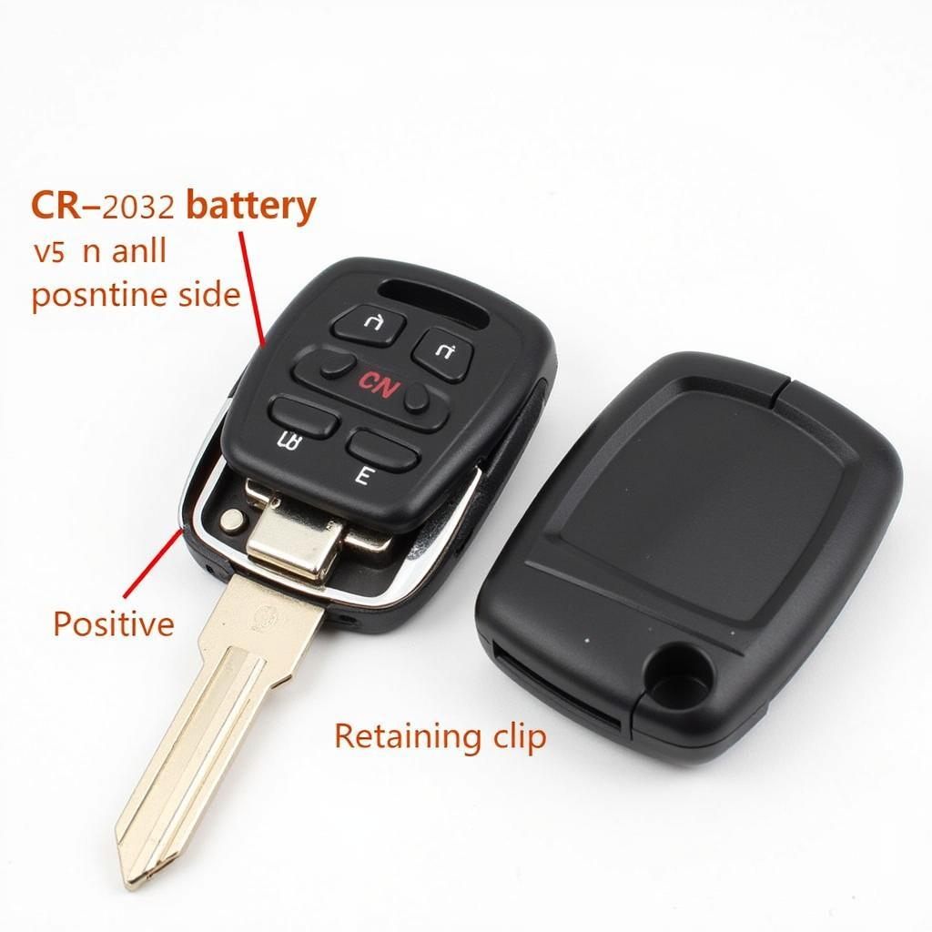 2016 Chevy Suburban Key Fob Battery Location:  A Close-up View