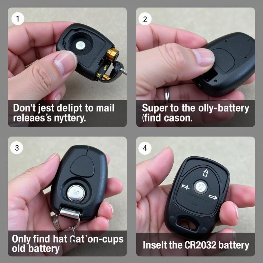 2016 Dodge Journey Key Fob Battery Replacement Guide