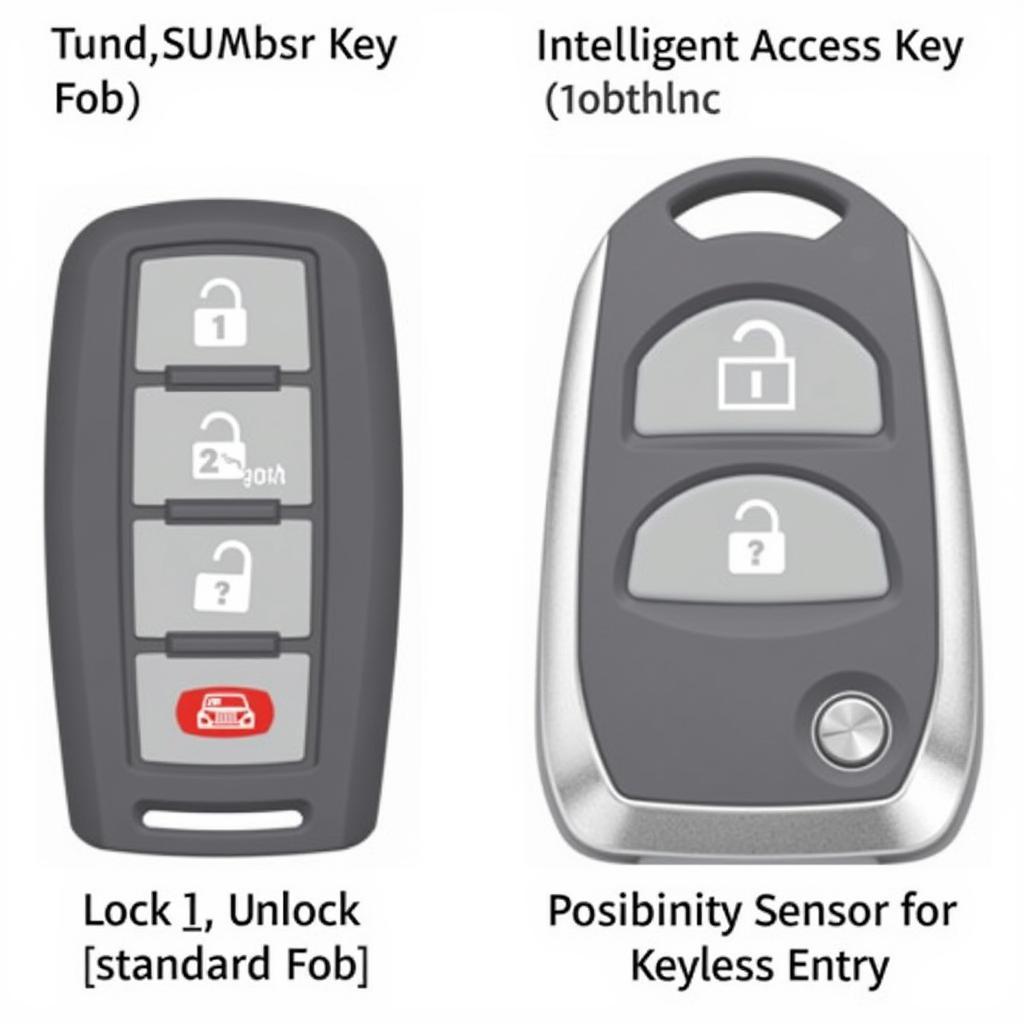 2016 Ford F150 Key Fob Types - Standard and Intelligent Access