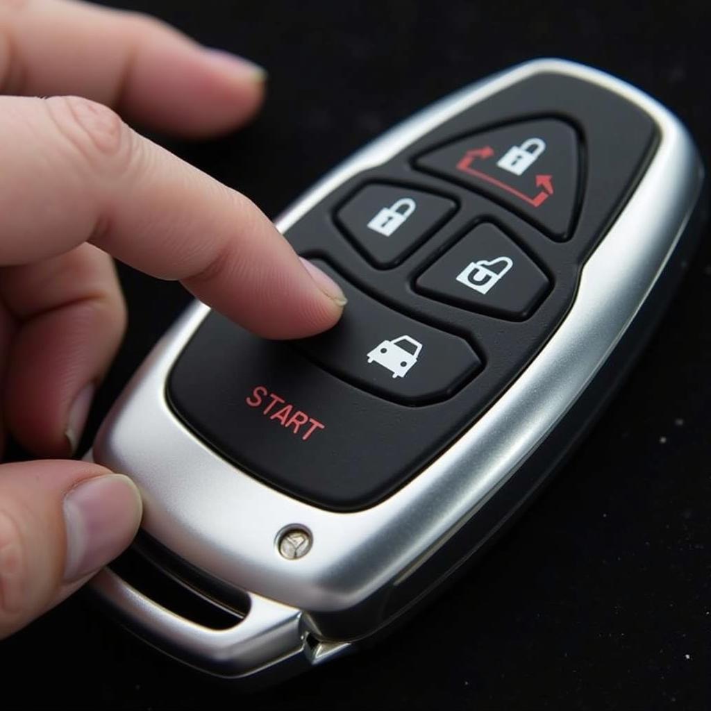 2016 Ford Edge Titanium Key Fob Remote Start Feature