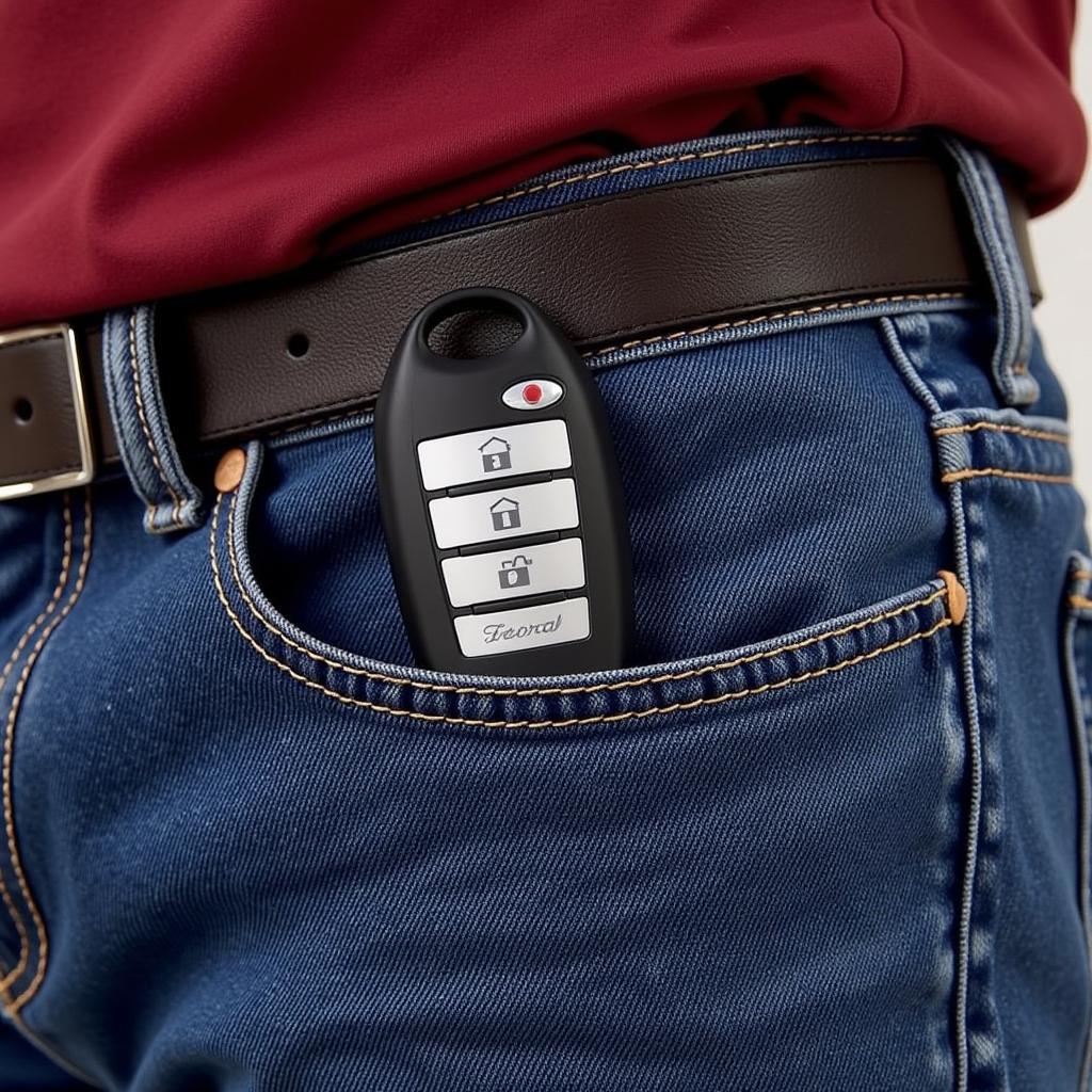 2016 Ford Escape Key Fob in Pocket