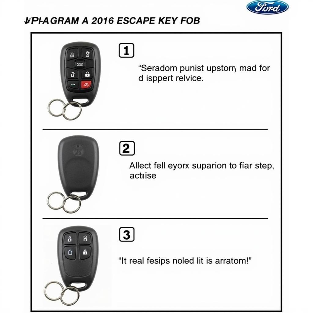 Programming a 2016 Ford Escape Key Fob