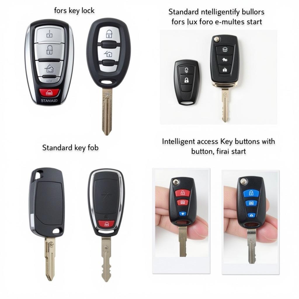 Different Types of 2016 Ford Escape Key Fobs