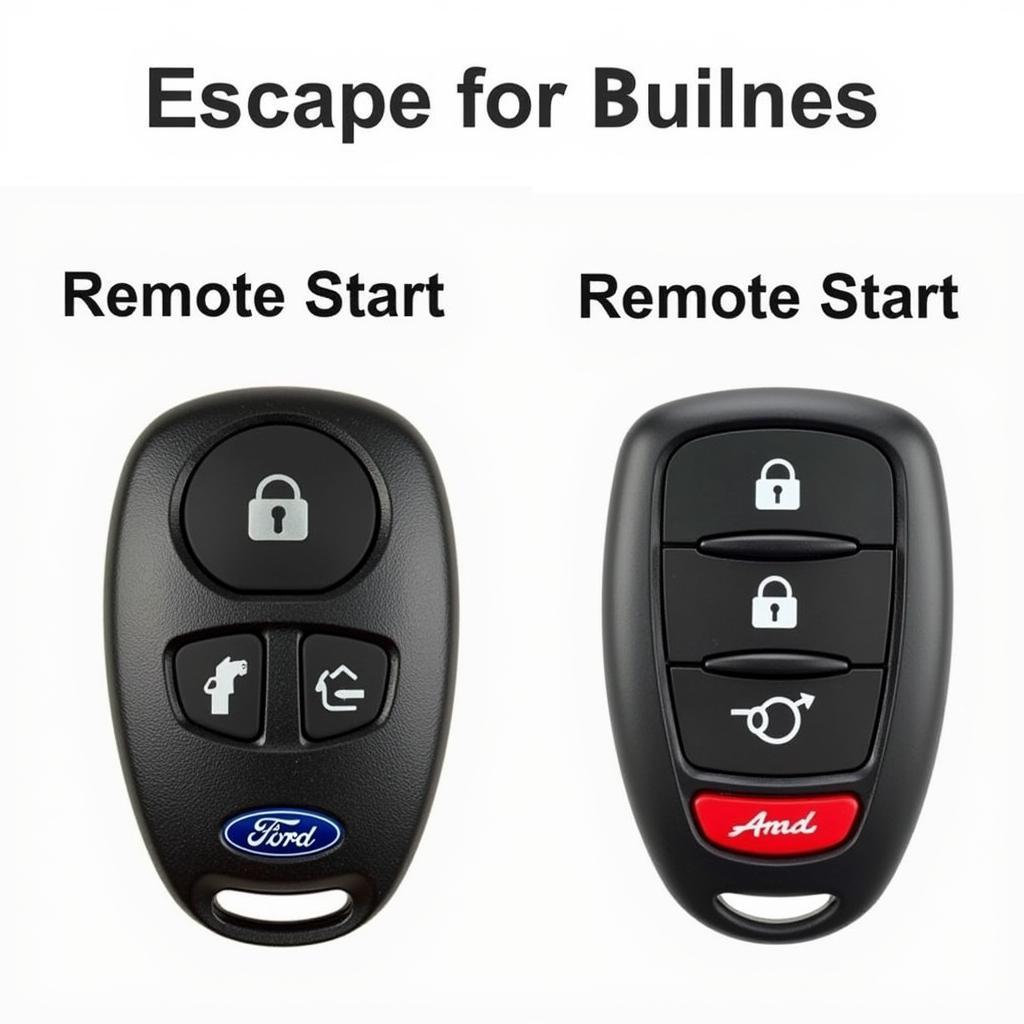 Identifying Different 2016 Ford Escape Key Fob Types