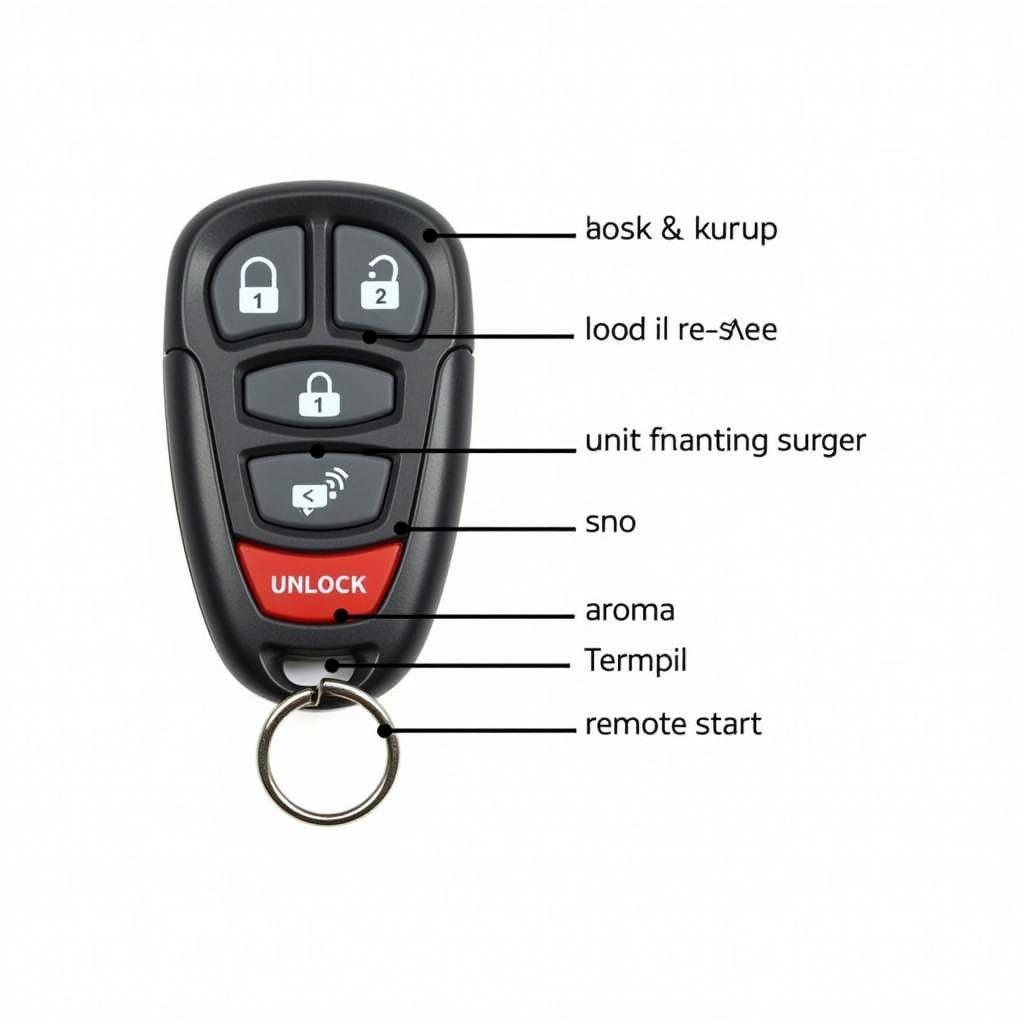 2016 Ford Explorer Key Fob Functions and Features