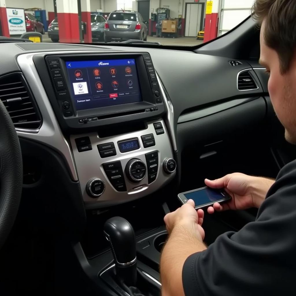 Checking the Receiver of a 2016 Ford Explorer