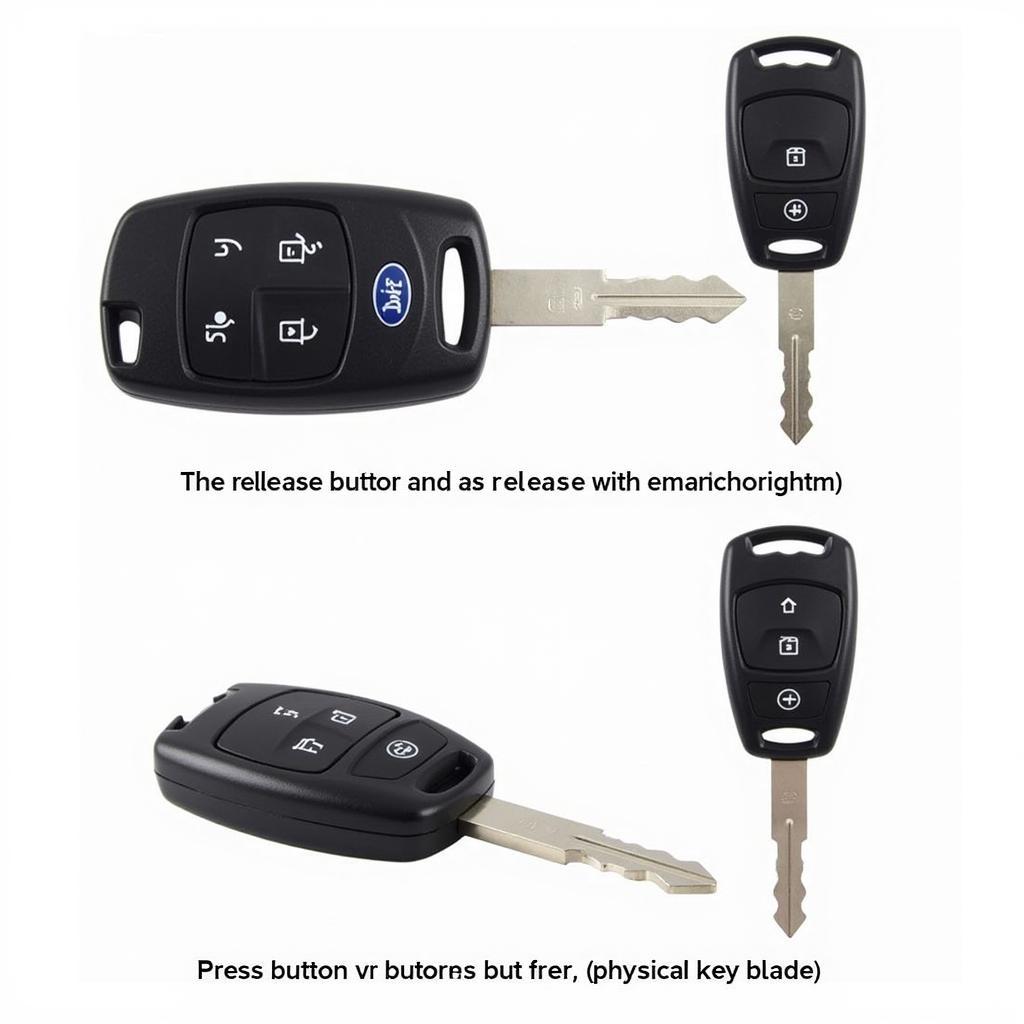 2016 Ford Explorer Key Fob Release Button Location