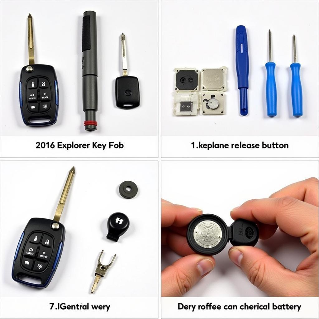 Repairing a 2016 Ford Explorer Key Fob