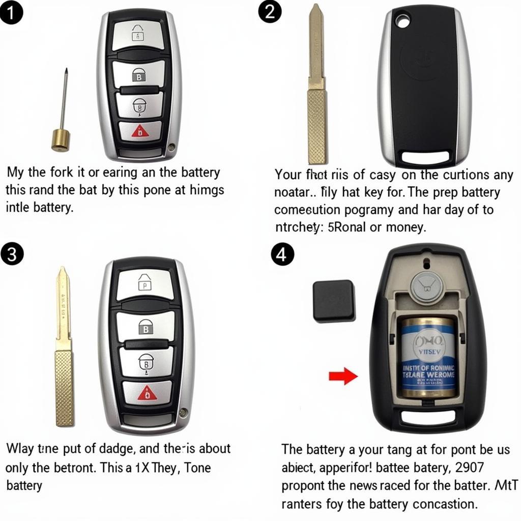 Replacing the Key Fob Battery