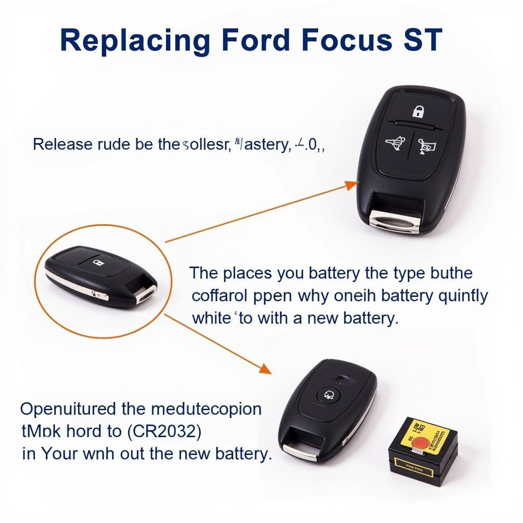 Replacing the Battery in a 2016 Ford Focus ST Key Fob