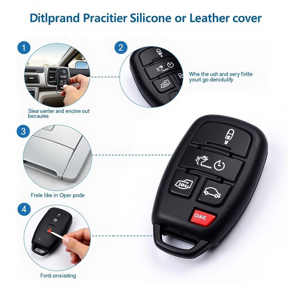 Protective Case for 2016 Ford Fusion Key Fob