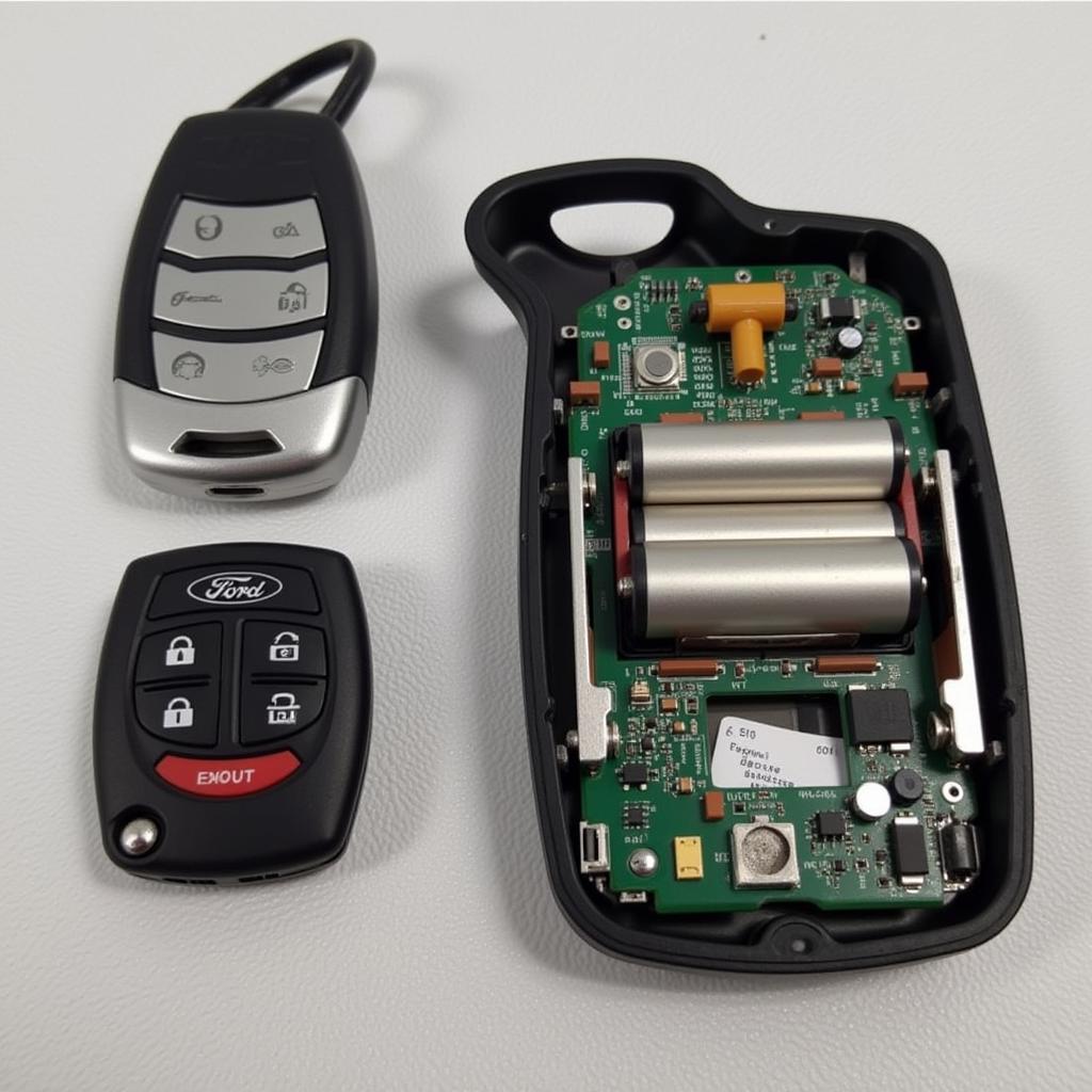 Repairing a 2016 Ford Fusion Key Fob - Opening the Case and Replacing Components