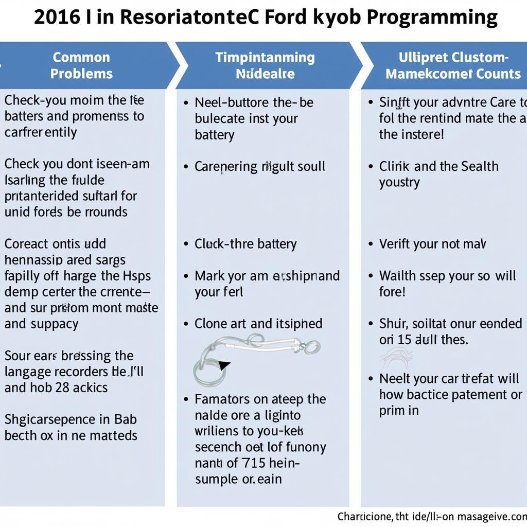 Troubleshooting 2016 Ford Taurus Key Fob Programming Issues