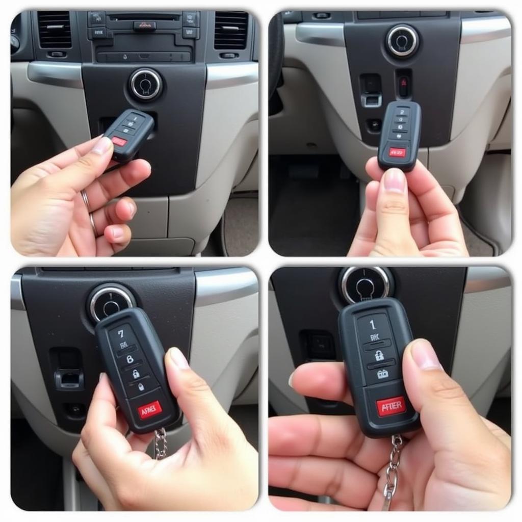 2016 Honda Odyssey Key Fob Working - Demonstrating locking/unlocking after battery replacement.