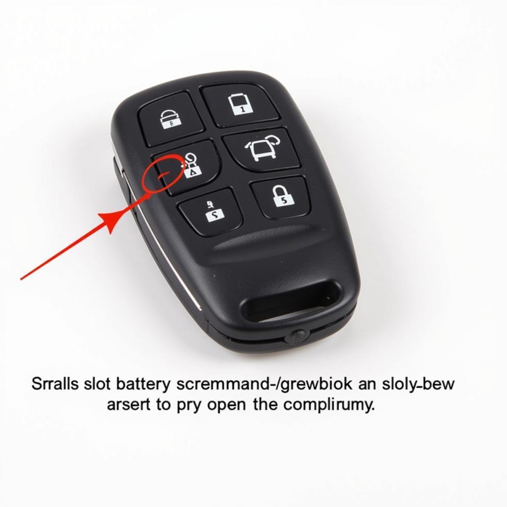 Locating the Battery Compartment on a 2016 Jeep Compass Key Fob