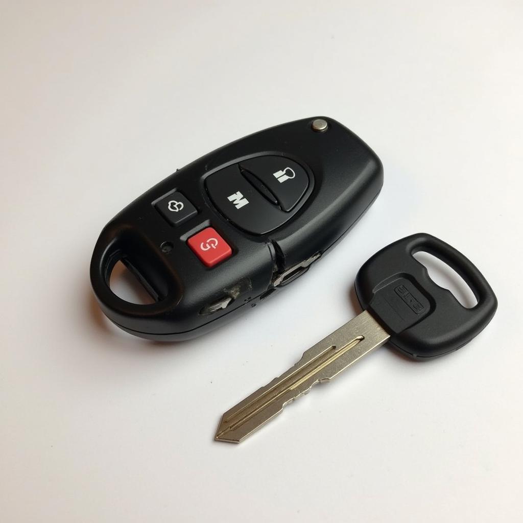 Damaged 2016 JKU Key Fob