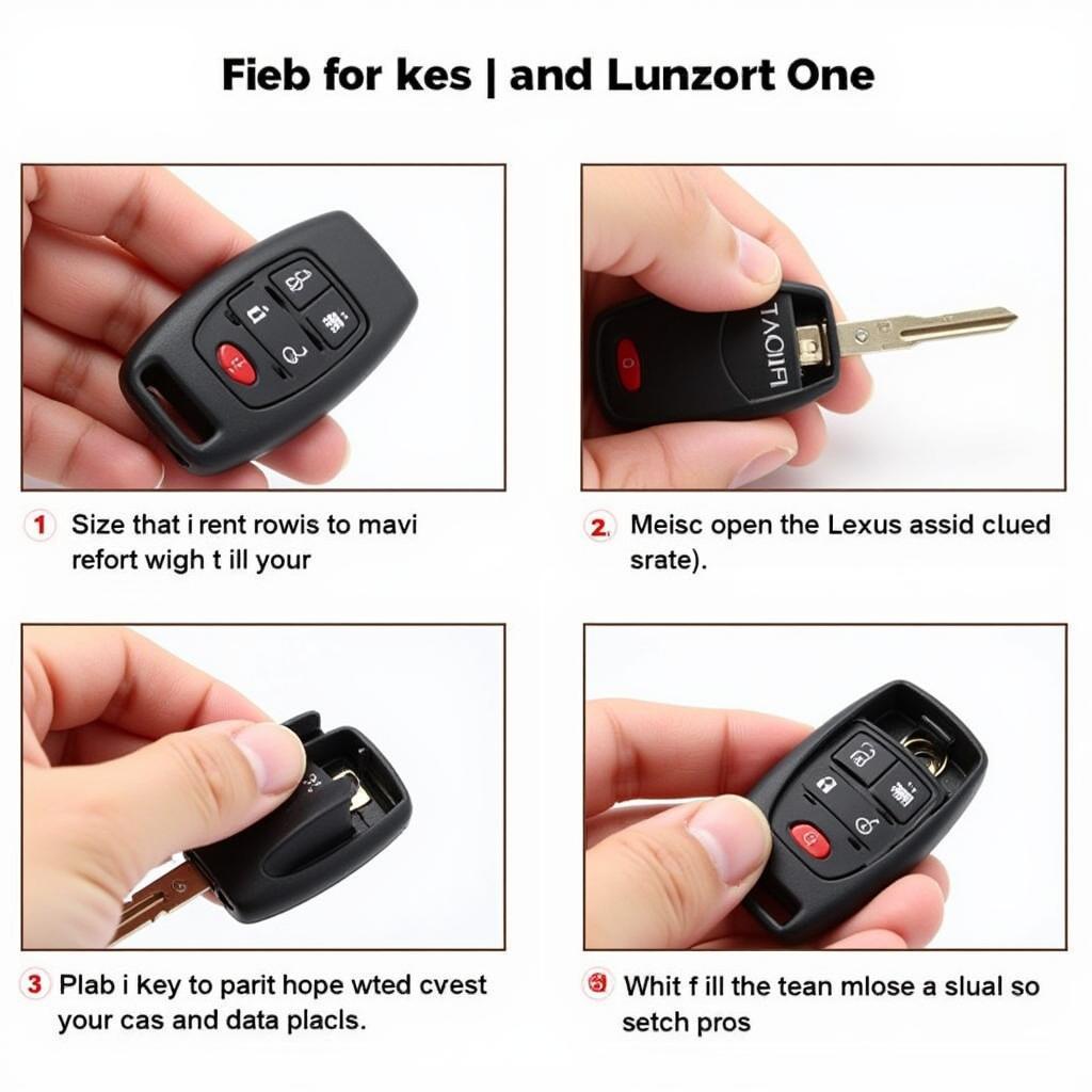 Replacing the Battery in a 2016 Lexus IS200t Key Fob