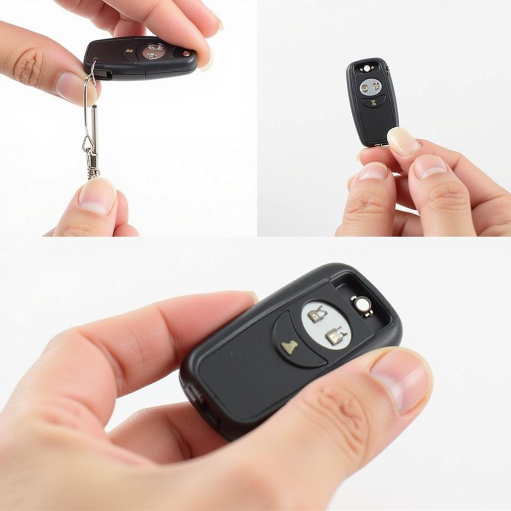 Reassembling the 2016 Lincoln MKX Key Fob After Battery Replacement