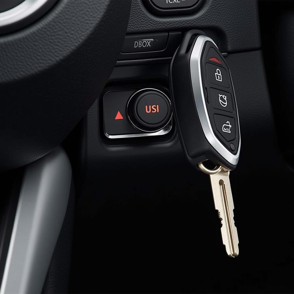 2016 Mazda CX-5 Key Fob and Ignition