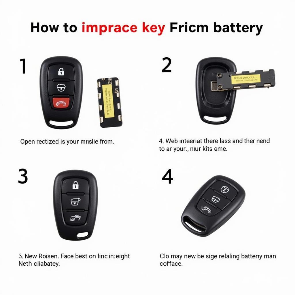 Replacing the Key Fob Battery in a 2016 Nissan Altima