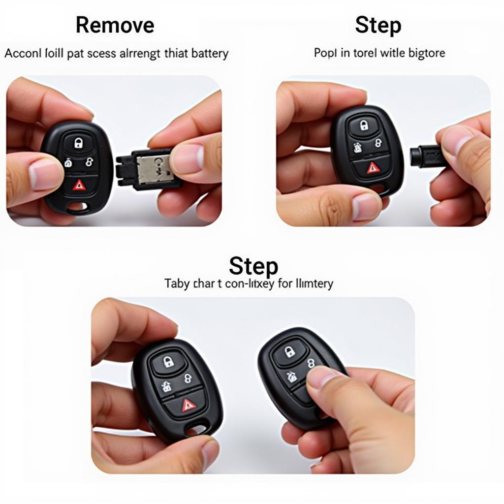 Replacing the battery in a 2016 Nissan Altima key fob