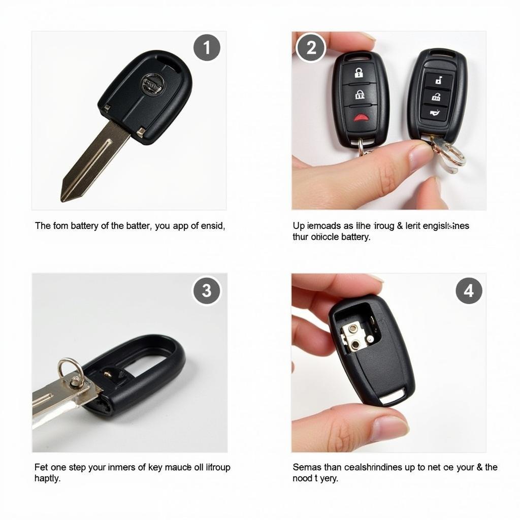 2016 Nissan Rogue Key Fob Battery Replacement Steps