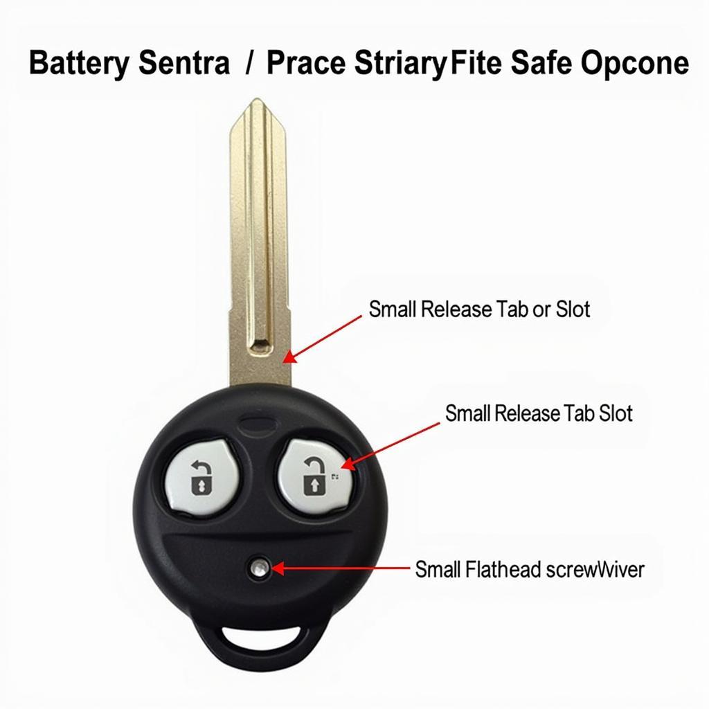 2016 Nissan Sentra Key Fob Battery Location: Identifying the CR2032 Battery Compartment and Removal Tools