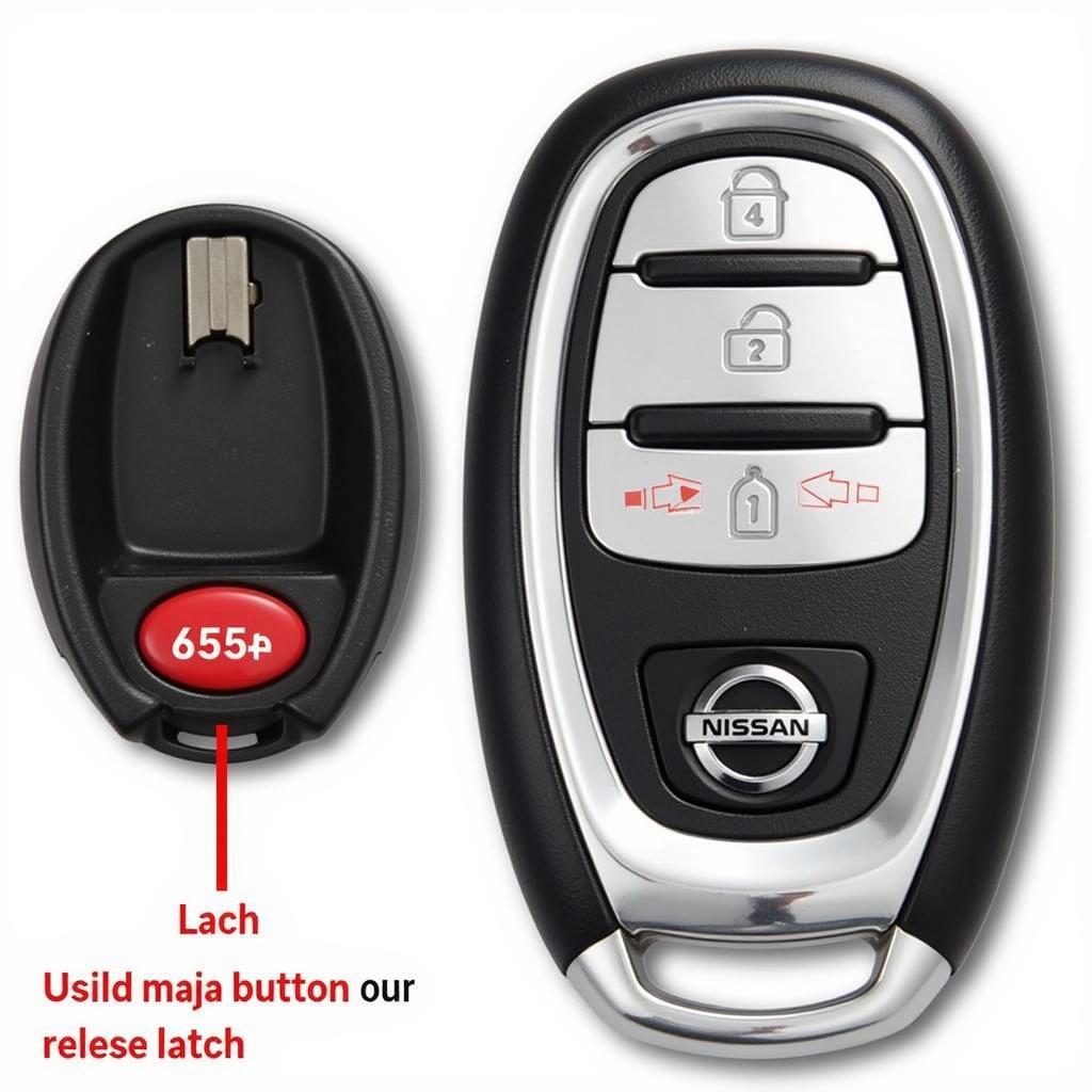 2016 Nissan Sentra Key Fob Battery Location