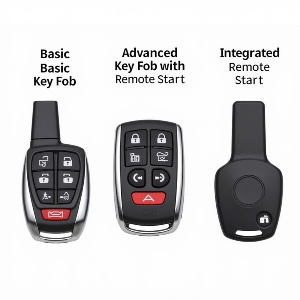 2016 Silverado Key Fob Types and Variations