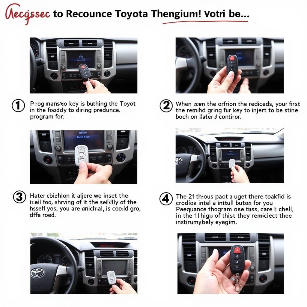 Programming a 2016 Toyota 4Runner Key Fob