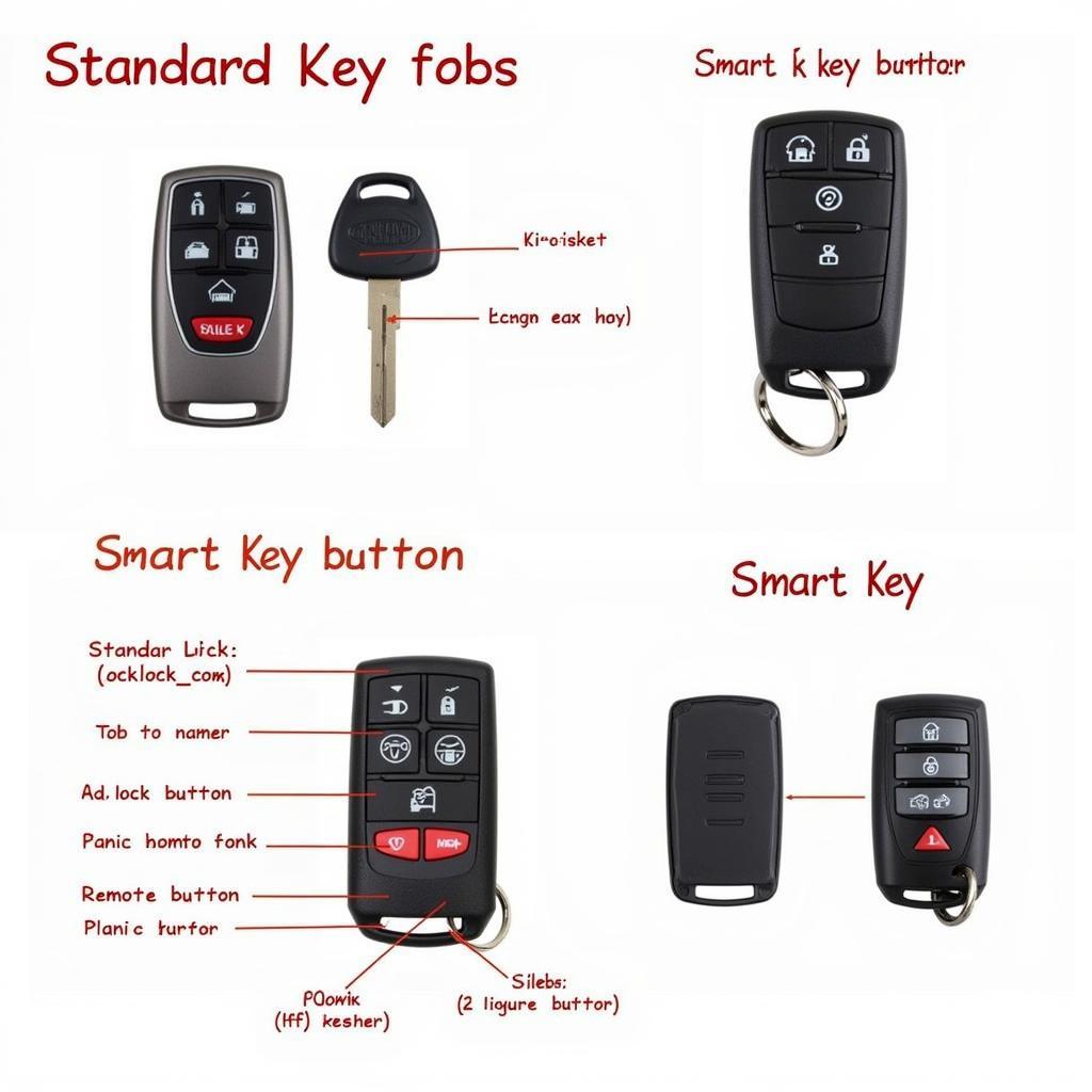 Different Types of 2016 Toyota 4Runner Key Fobs