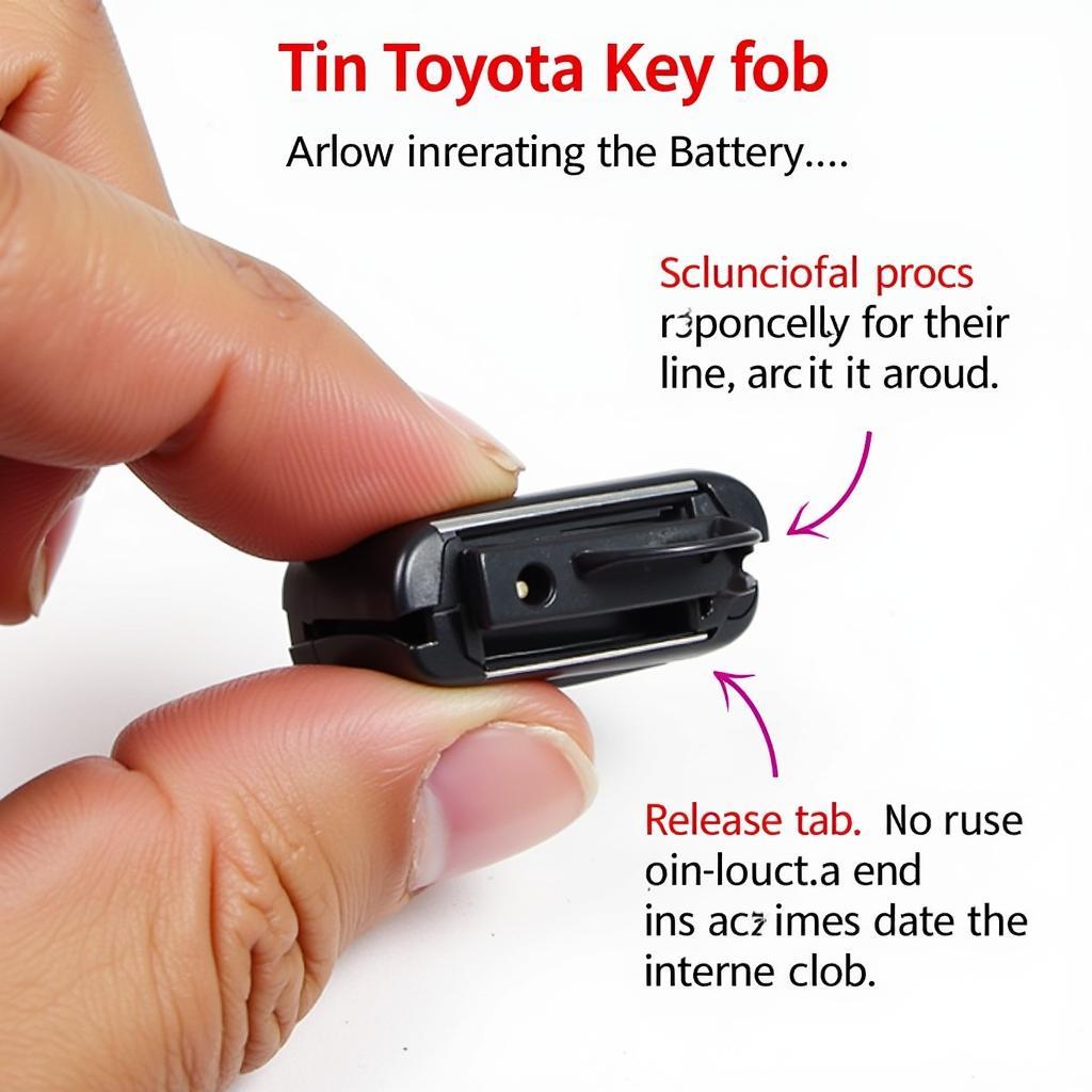 Replacing the Key Fob Battery in a 2016 Toyota Corolla