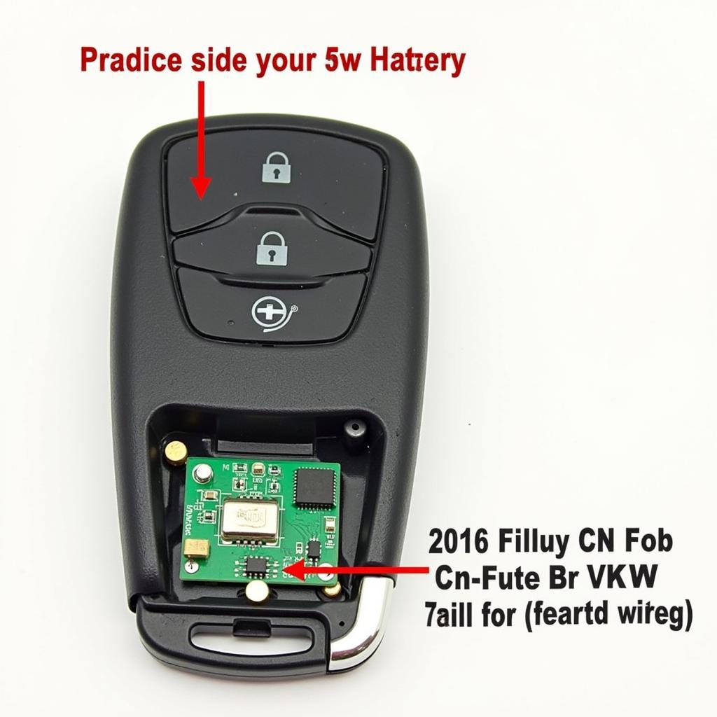 2016 Volvo S60 Key Fob Battery Location