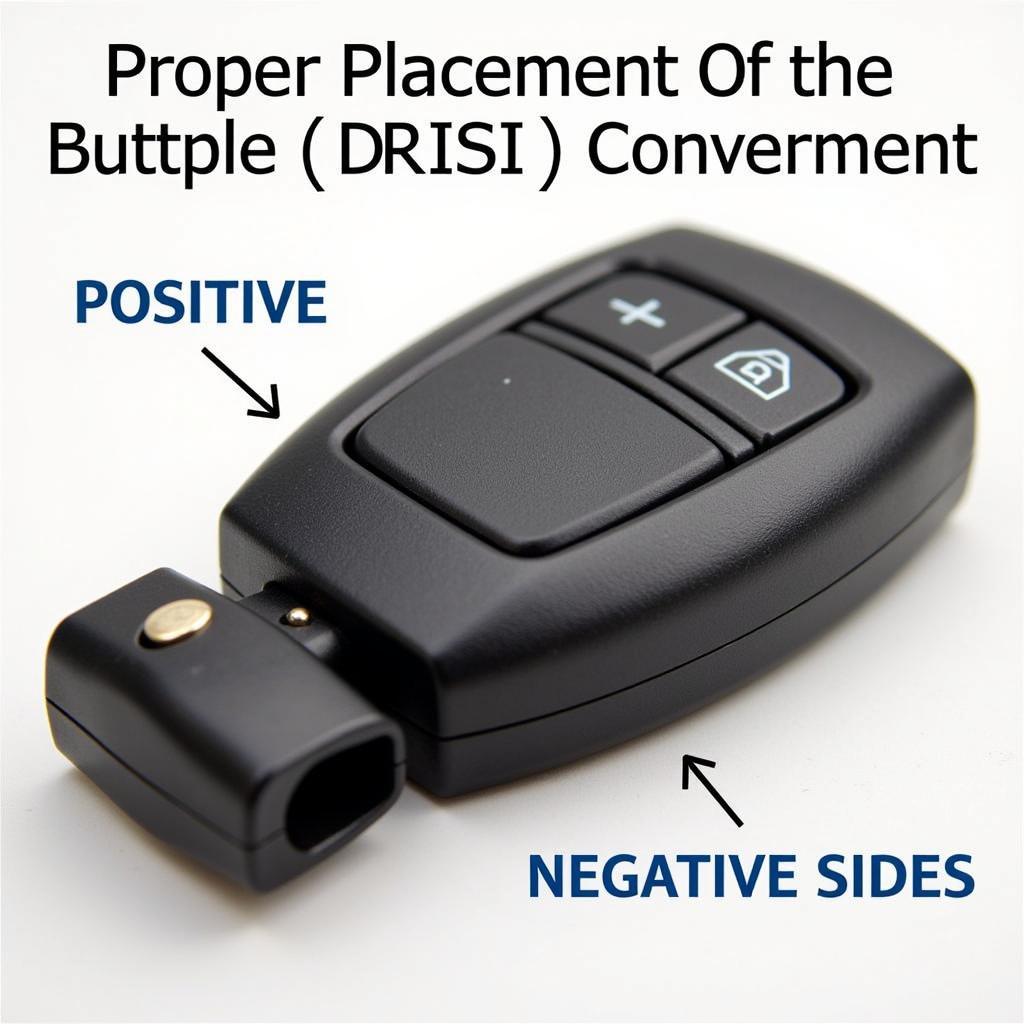 Installing the New CR2032 Battery into the 2017 Camaro Key Fob