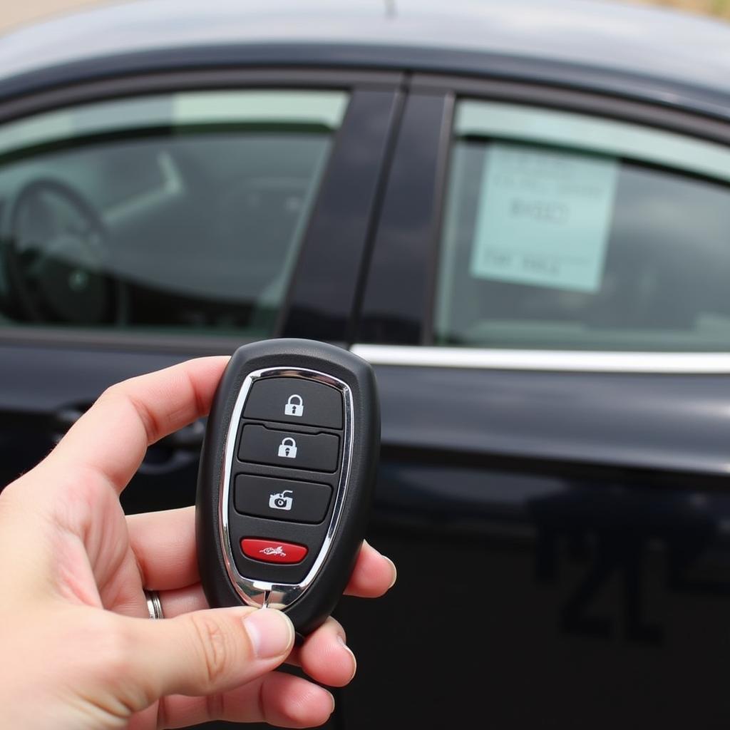 2017 Ford Fusion Key Fob Rolling Down Windows