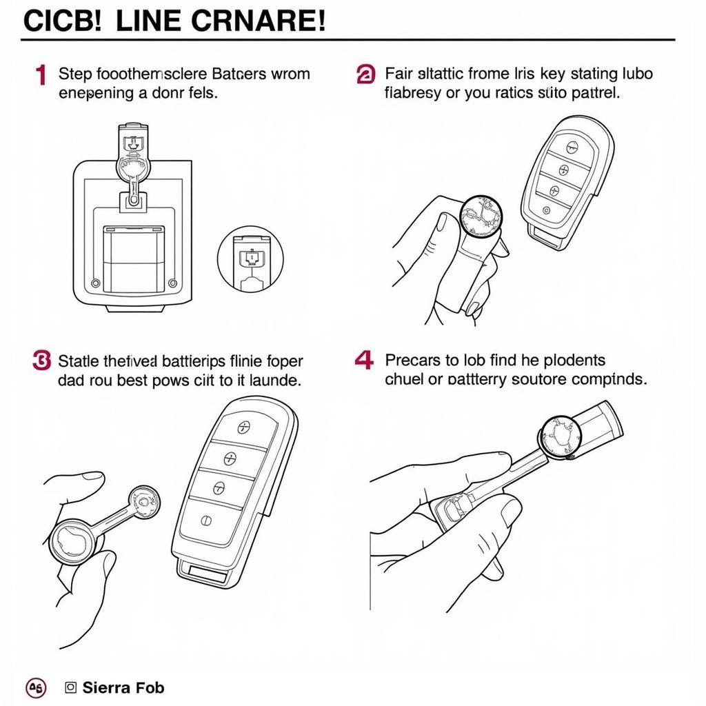 2017 GMC Sierra Key Fob Battery Replacement Steps: Visual Guide